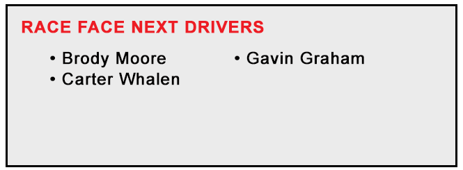 RF Next Drivers for RFTV 2021 RF Next Drivers for RFTV 2021